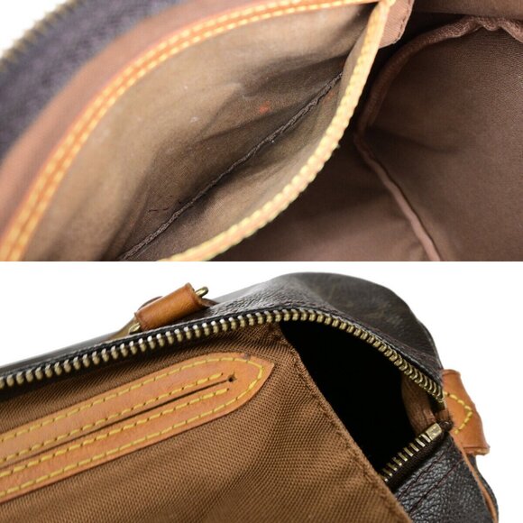 LOUIS VUITTON Speedy 30 Travel Hand Bag Monogram Leather Brown - Picture 13 of 14